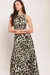 SAVAGE ELEGANCE WOVEN MAXI DRESS - Flying Tomato - Flyclothing LLC
