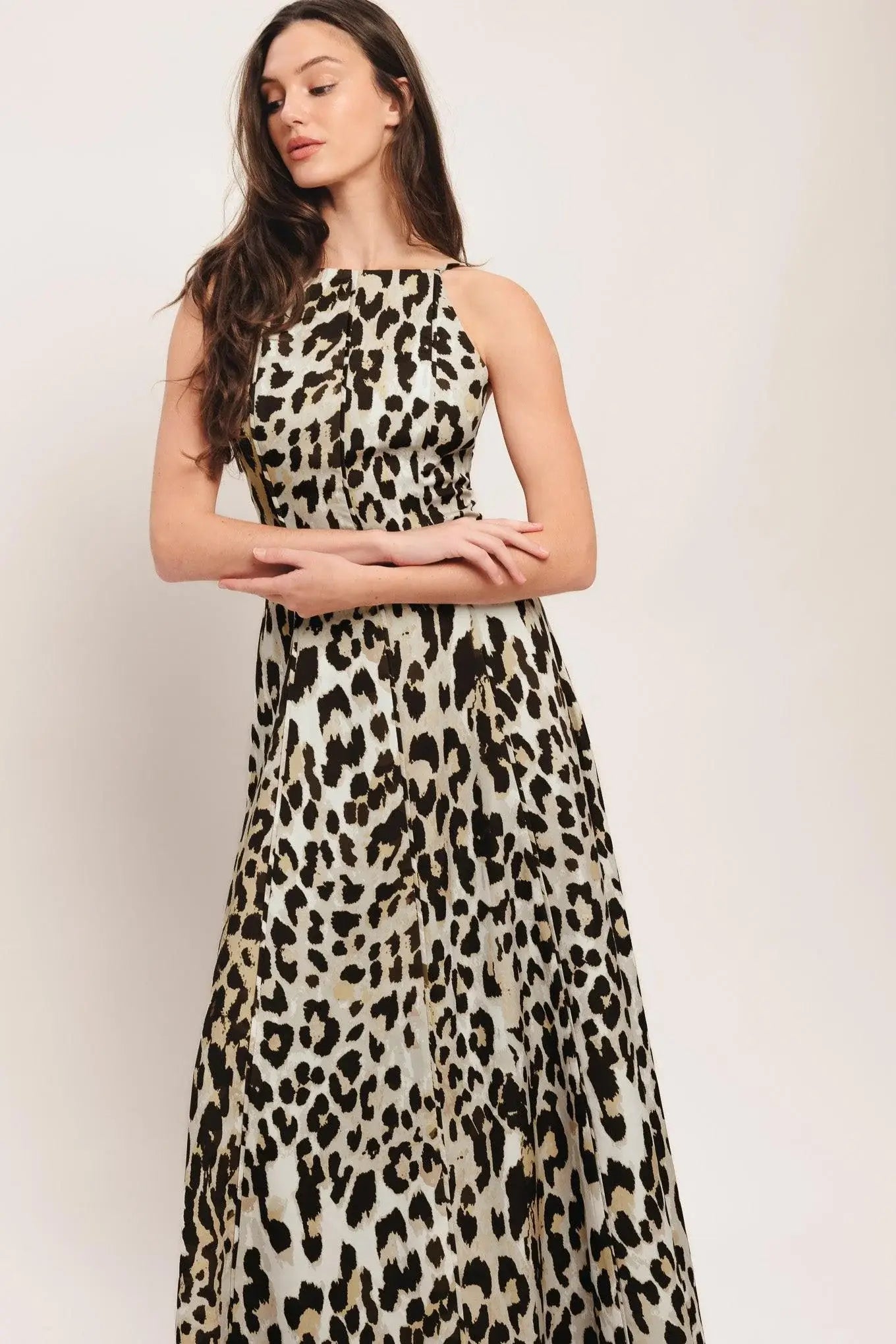SAVAGE ELEGANCE WOVEN MAXI DRESS - Flying Tomato - Flyclothing LLC