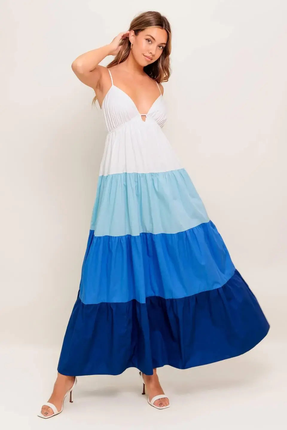 CRUISE MODE WOVEN MIDI DRESS - Flying Tomato - Flyclothing LLC