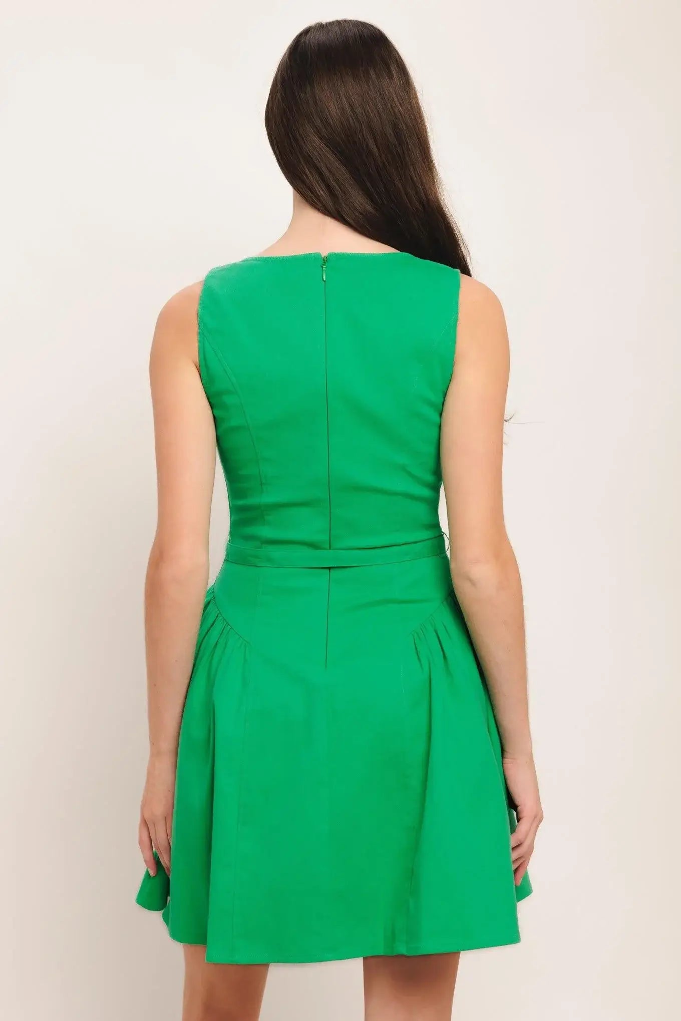 ALYSSA WOVEN MINI DRESS - Flying Tomato - Flyclothing LLC