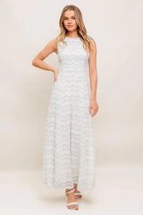 HEARTFELT CREAM WOVEN LACE ANKLE DRESS - Flying Tomato - Flyclothing LLC