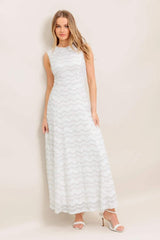 HEARTFELT CREAM WOVEN LACE ANKLE DRESS - Flying Tomato - Flyclothing LLC
