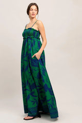 GARDEN PATH WOVEN MAXI DRESS - Flying Tomato - Flyclothing LLC