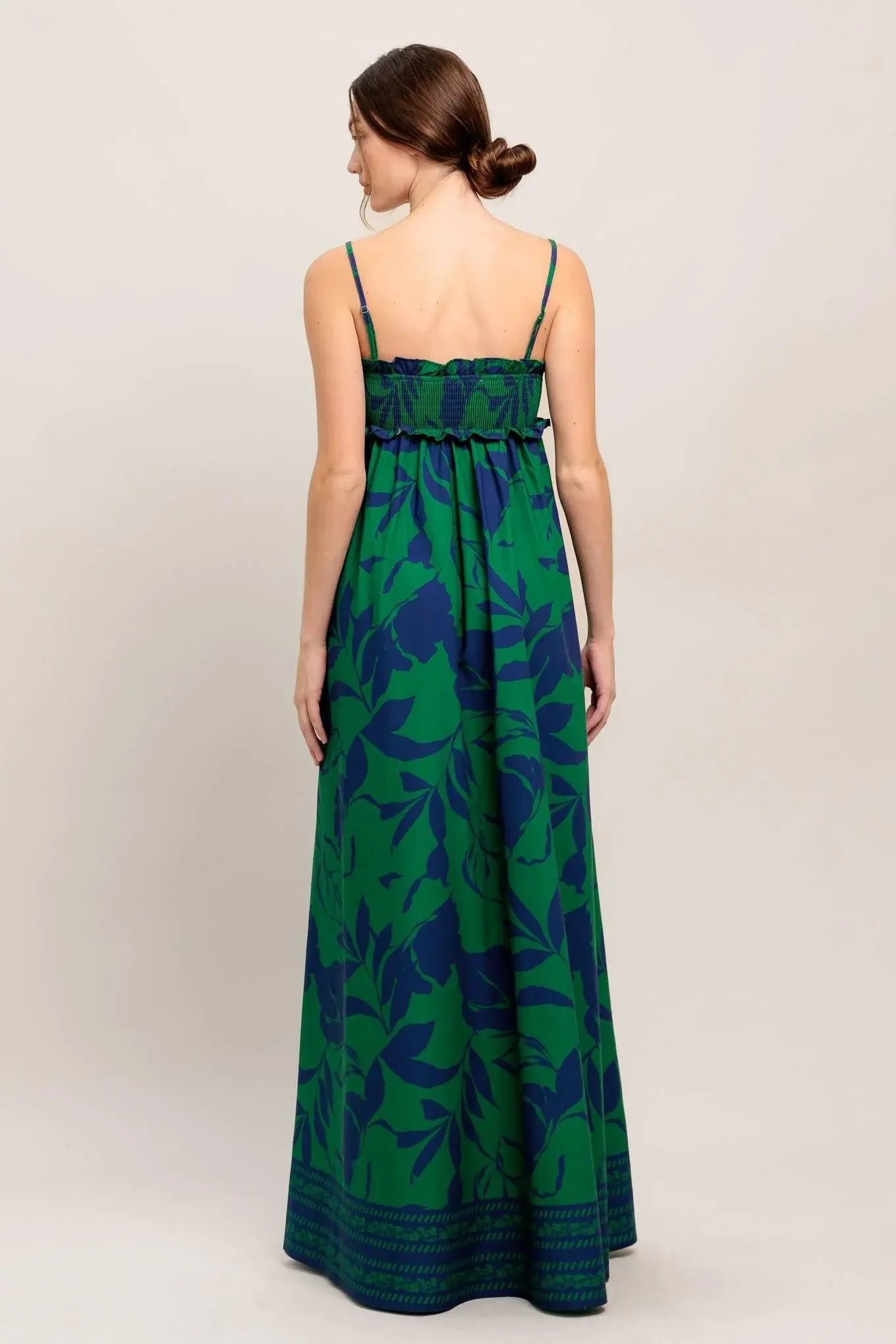 GARDEN PATH WOVEN MAXI DRESS - Flying Tomato - Flyclothing LLC