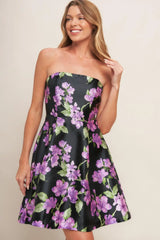 GARDEN PARTY CHIC WOVEN MINI DRESS - Flying Tomato - Flyclothing LLC