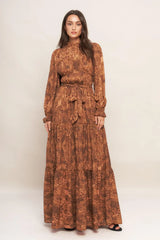 NOMAD'S WHISPER WOVEN MAXI DRESS - Flying Tomato - Flyclothing LLC