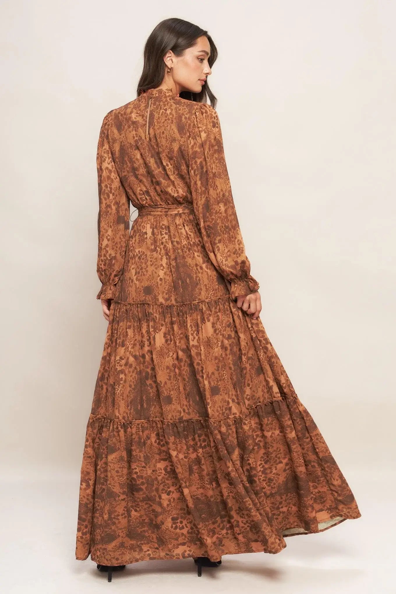 NOMAD'S WHISPER WOVEN MAXI DRESS - Flying Tomato - Flyclothing LLC