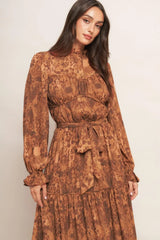 NOMAD'S WHISPER WOVEN MAXI DRESS - Flying Tomato - Flyclothing LLC