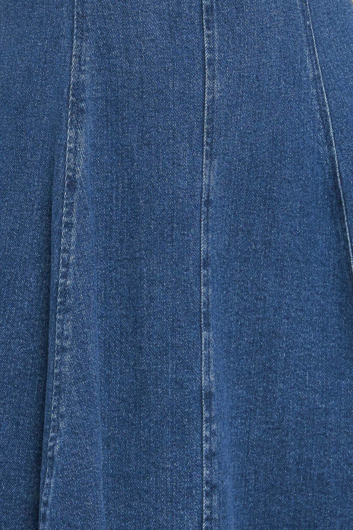 WESTWOOD CHARM DENIM MINI DRESS - Flying Tomato - Flyclothing LLC