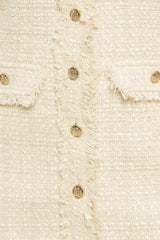 BOUCLÉ AFFAIR TWEED MINI DRESS - Flying Tomato - Flyclothing LLC