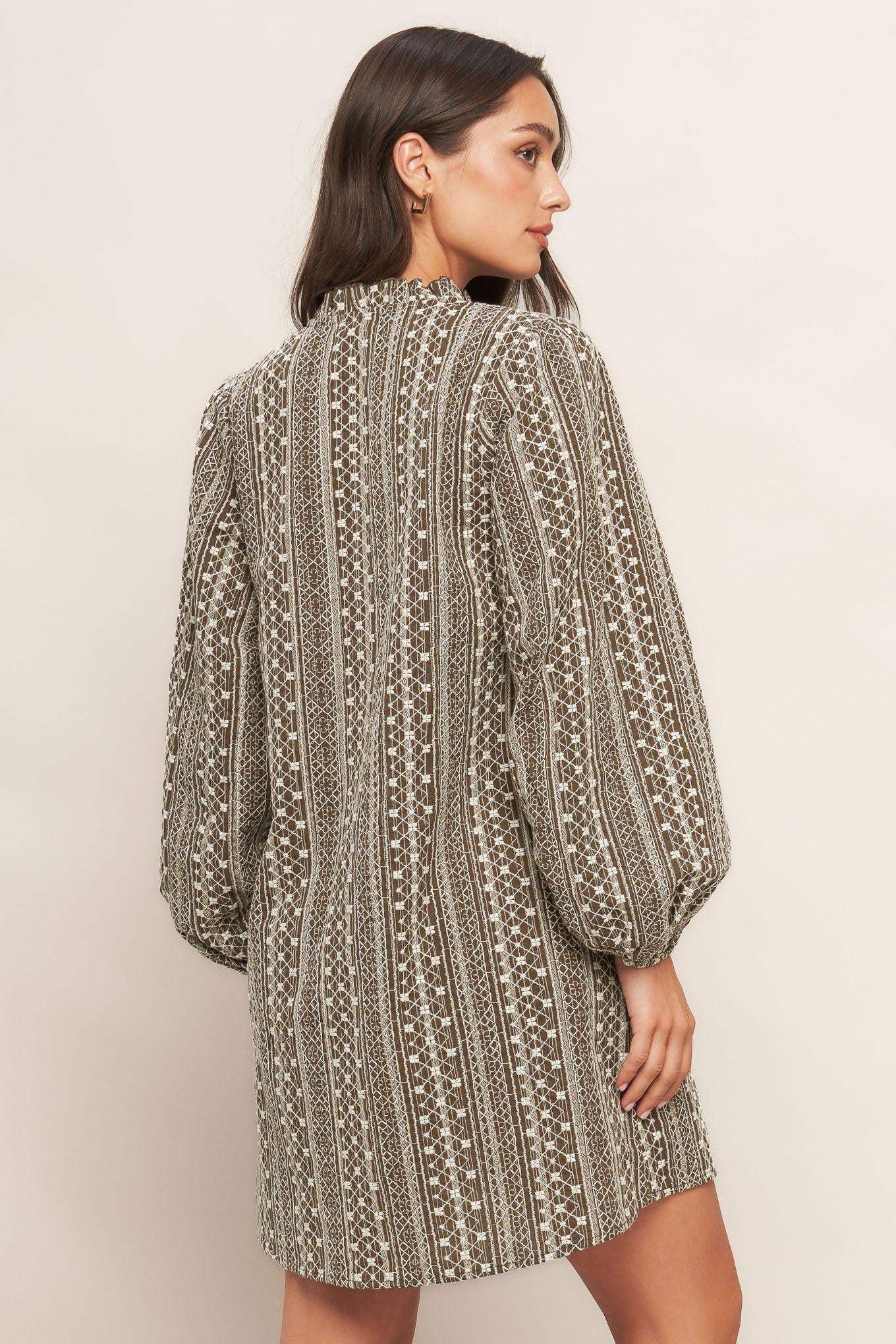 DESERT DUST WOVEN MINI DRESS - Flying Tomato - Flyclothing LLC