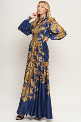 PALACE WALTZ WOVEN MAXI DRESS - Flying Tomato - Flyclothing LLC