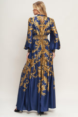 PALACE WALTZ WOVEN MAXI DRESS - Flying Tomato - Flyclothing LLC