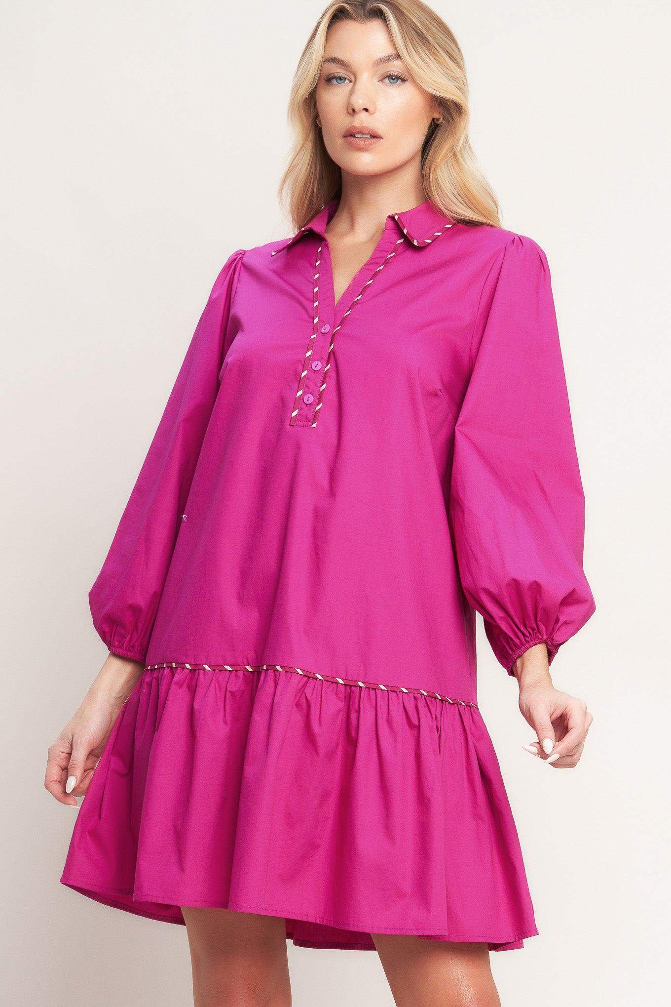 PRETTY MUCH PERFECT WOVEN MINI DRESS - Flying Tomato - Flyclothing LLC