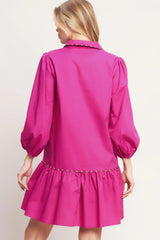 PRETTY MUCH PERFECT WOVEN MINI DRESS - Flying Tomato - Flyclothing LLC