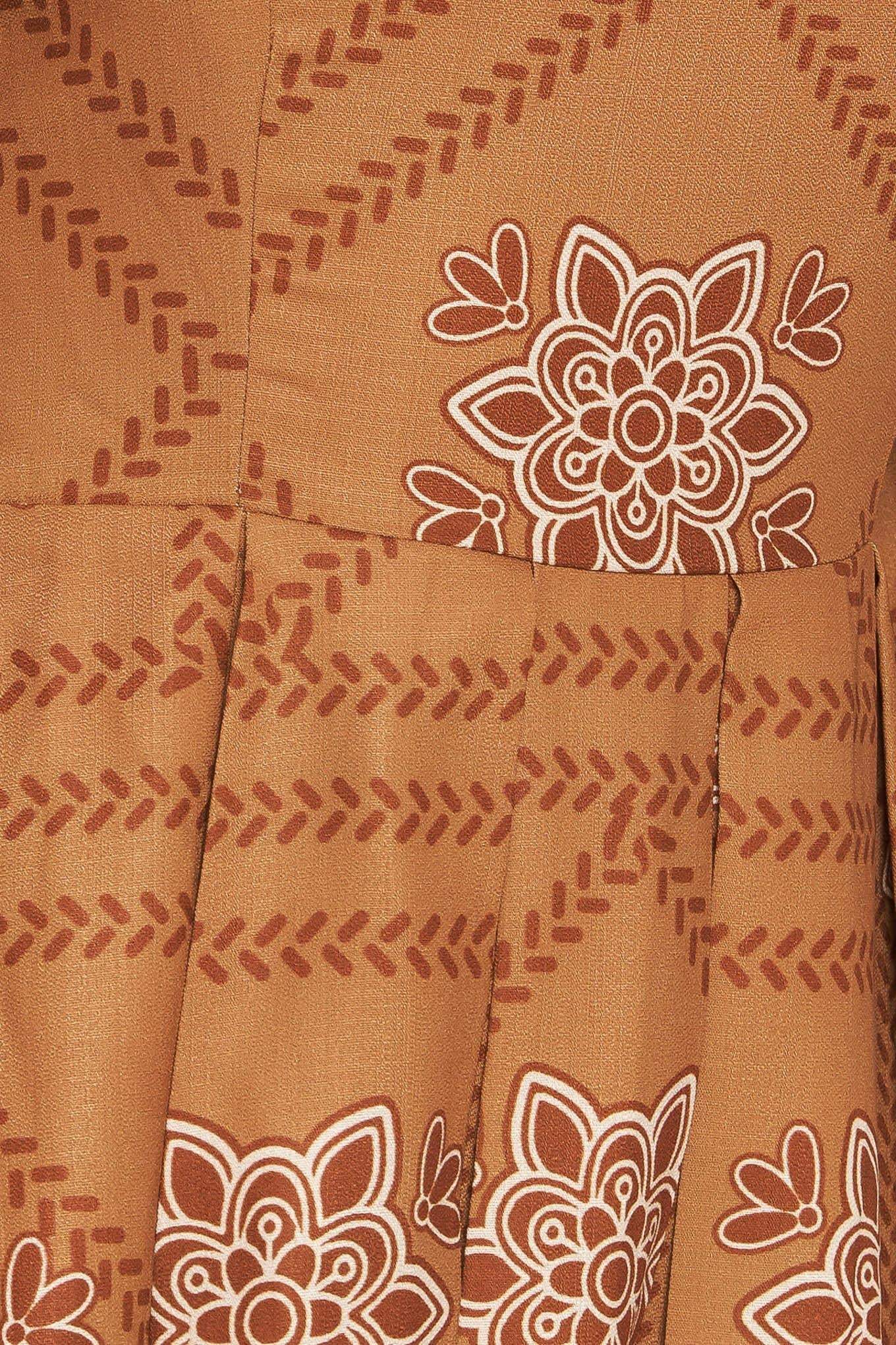 SOUTHWEST SQUARES WOVEN MIDI DRESS - Flying Tomato - Flyclothing LLC
