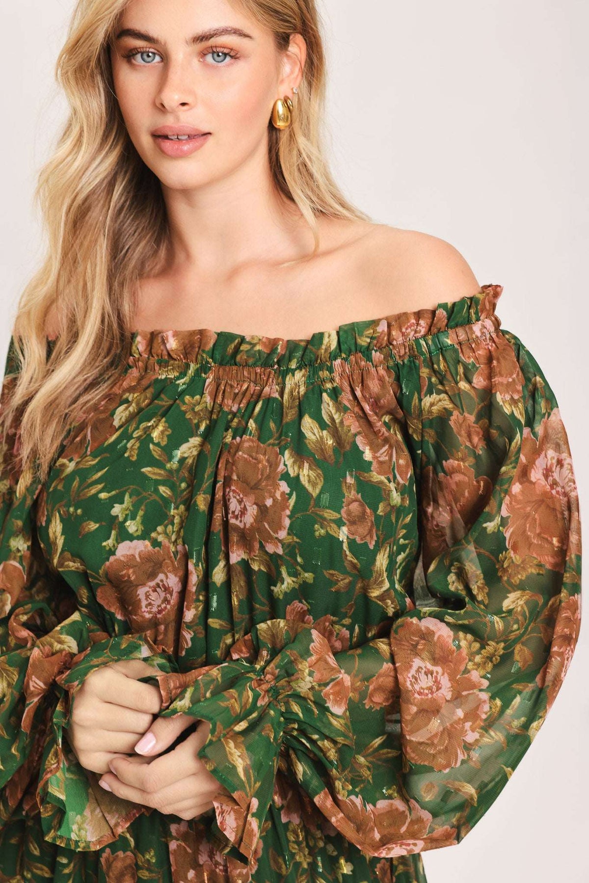 TERRACOTTA TRAIL WOVEN MIDI DRESS - Flying Tomato - Flyclothing LLC