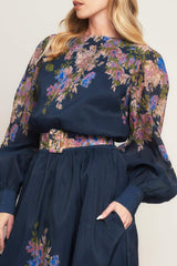 CHARMING TAPESTRY WOVEN MIDI DRESS - Flying Tomato - Flyclothing LLC