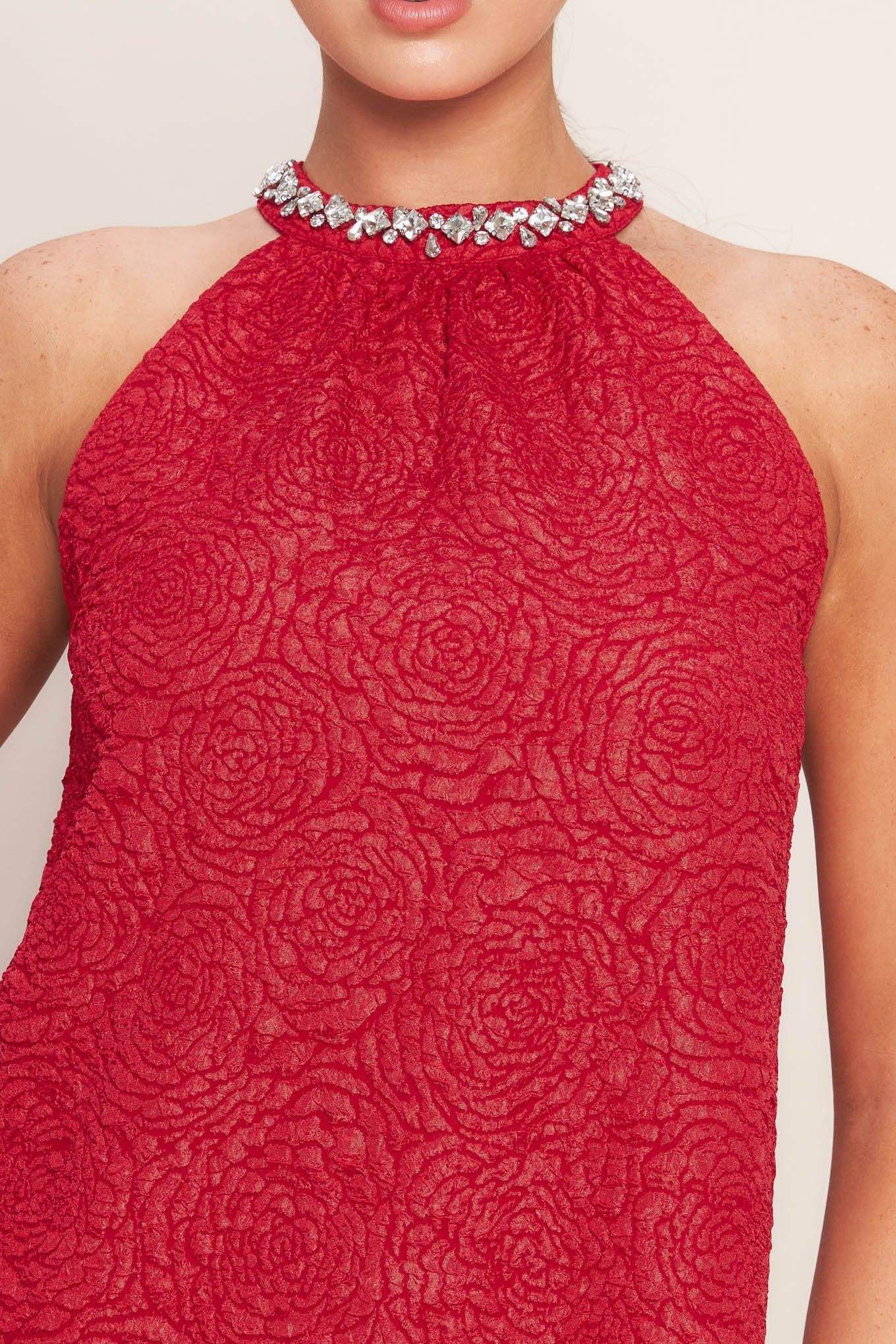 SPARKLE & SWIRL WOVEN MINI DRESS - Flying Tomato - Flyclothing LLC