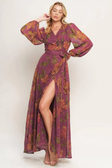 EMBER GARDEN WOVEN MAXI DRESS - Flying Tomato - Flyclothing LLC