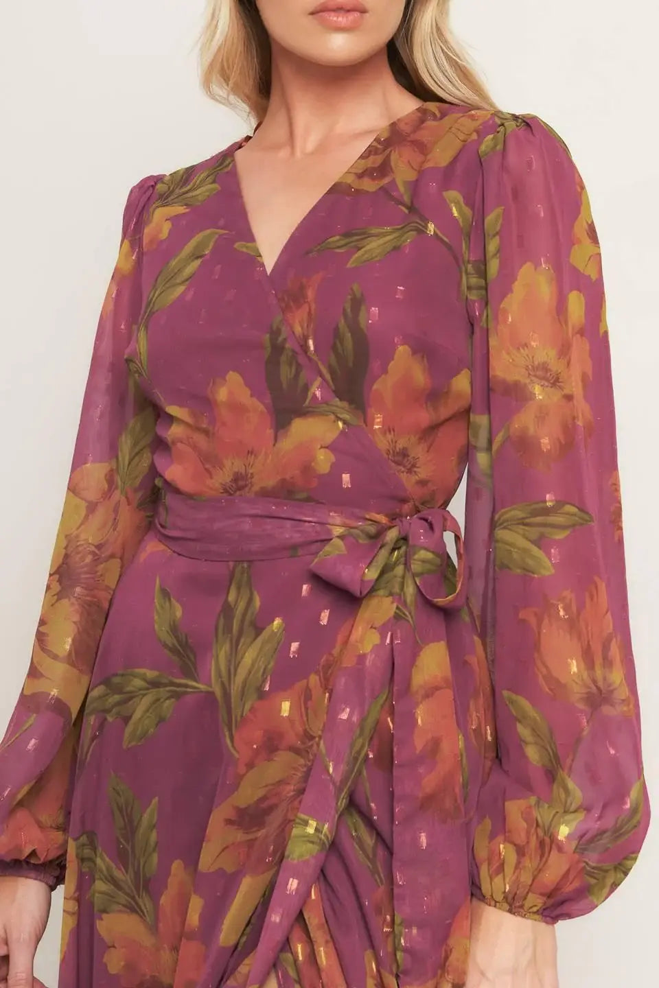 EMBER GARDEN WOVEN MAXI DRESS - Flying Tomato - Flyclothing LLC