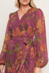 EMBER GARDEN WOVEN MAXI DRESS - Flying Tomato - Flyclothing LLC