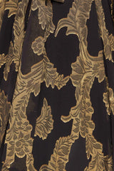 MIDNIGHT MOSS WOVEN JACQUARD MAXI DRESS - Flying Tomato - Flyclothing LLC