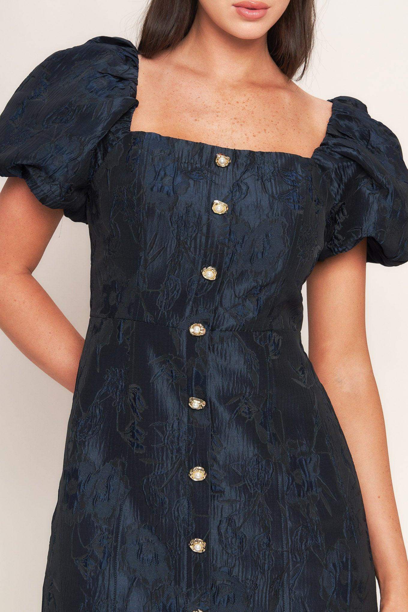 GOLDEN MOON WOVEN MINI DRESS - Flying Tomato - Flyclothing LLC