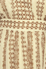 TRIBAL WHISPER WOVEN MIDI DRESS - Flying Tomato - Flyclothing LLC