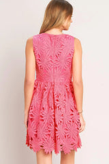 ROSE PETAL CHARM MINI DRESS - Flying Tomato - Flyclothing LLC