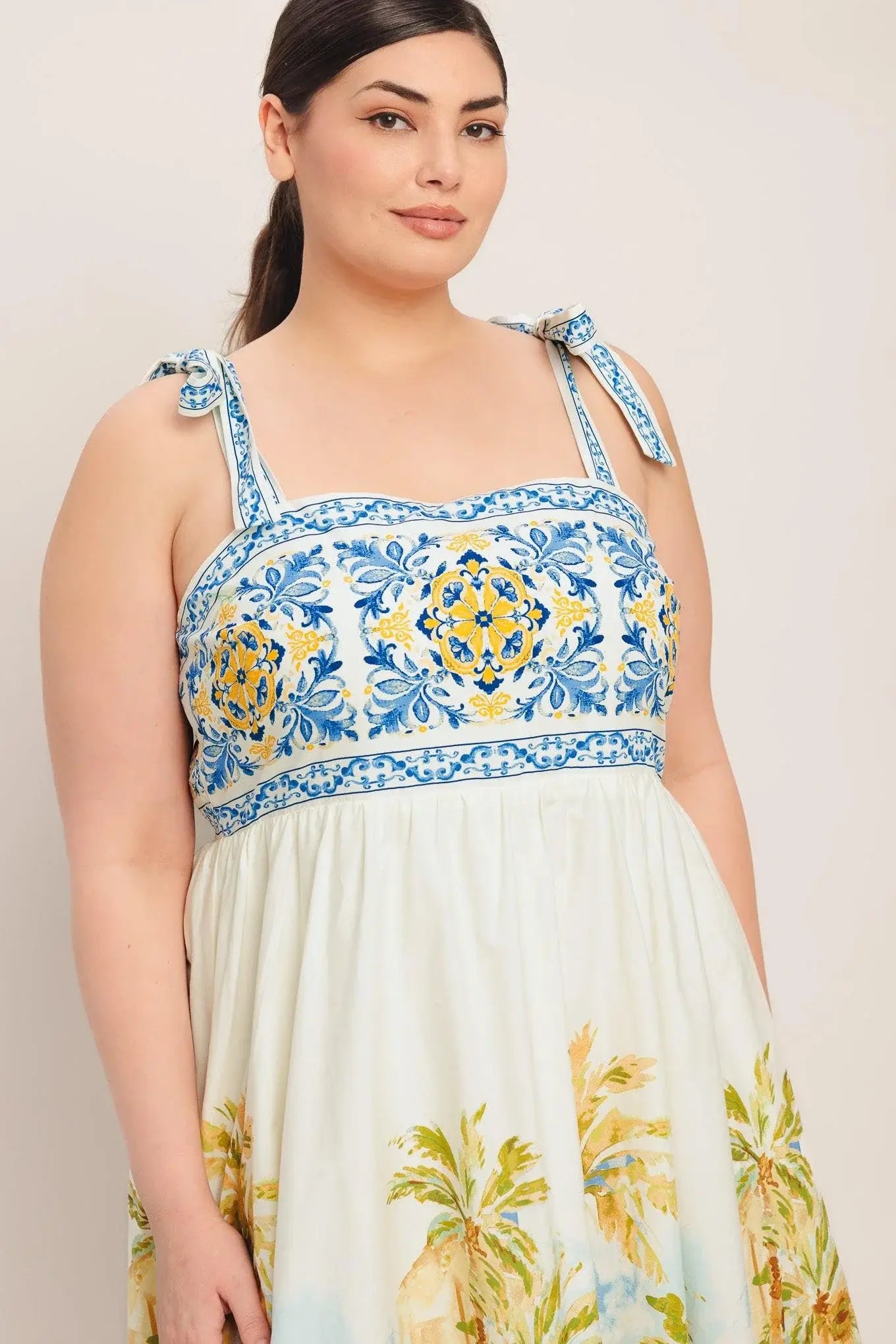 POSTCARD PERFECT WOVEN MAXI DRESS - Flying Tomato - Flyclothing LLC