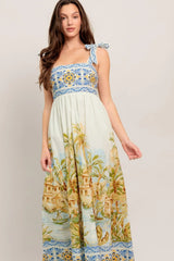 POSTCARD PERFECT WOVEN MAXI DRESS - Flying Tomato - Flyclothing LLC