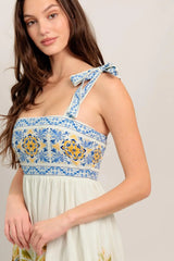 POSTCARD PERFECT WOVEN MAXI DRESS - Flying Tomato - Flyclothing LLC