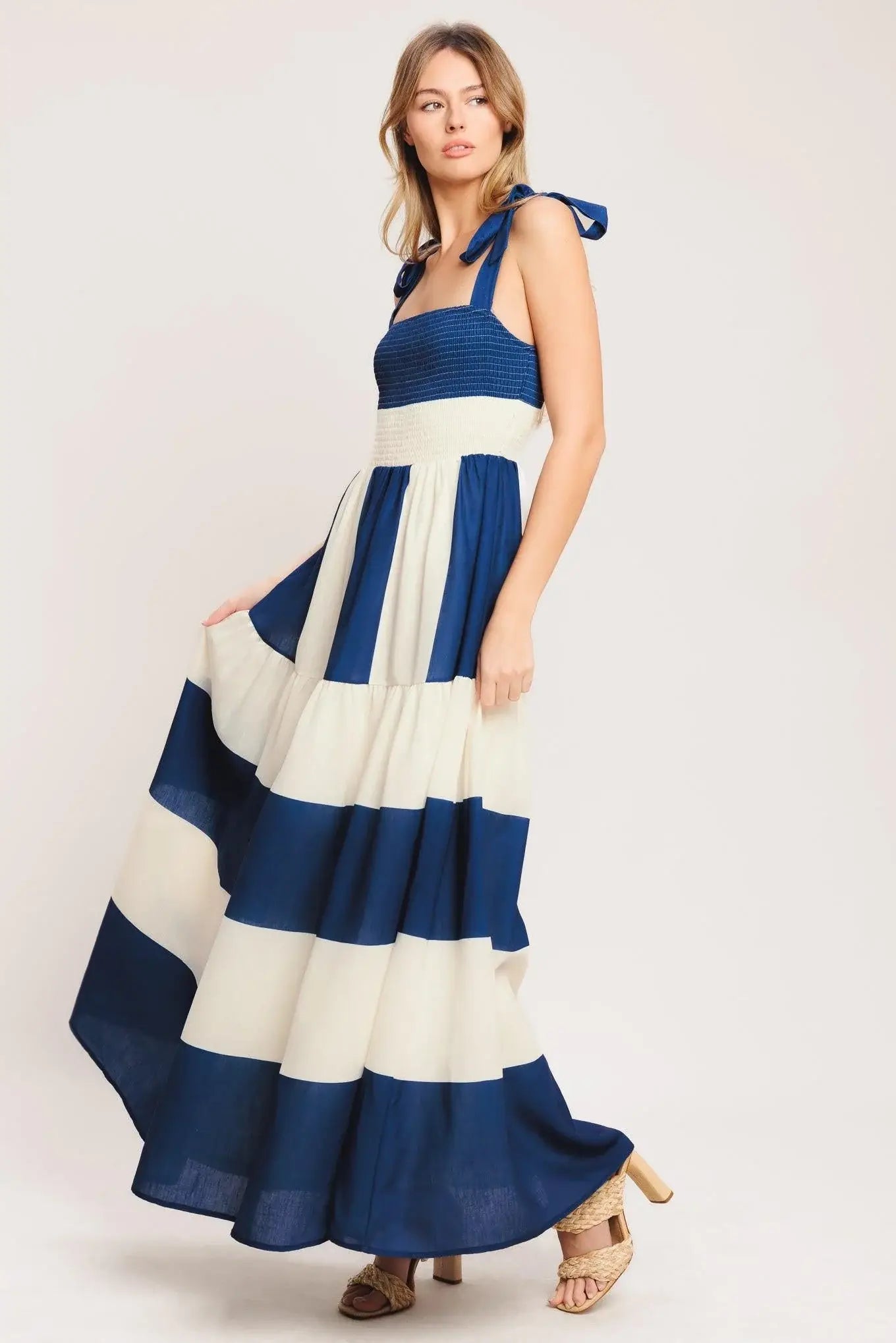 WEEKEND COAST WOVEN MAXI DRESS - Flying Tomato - Flyclothing LLC