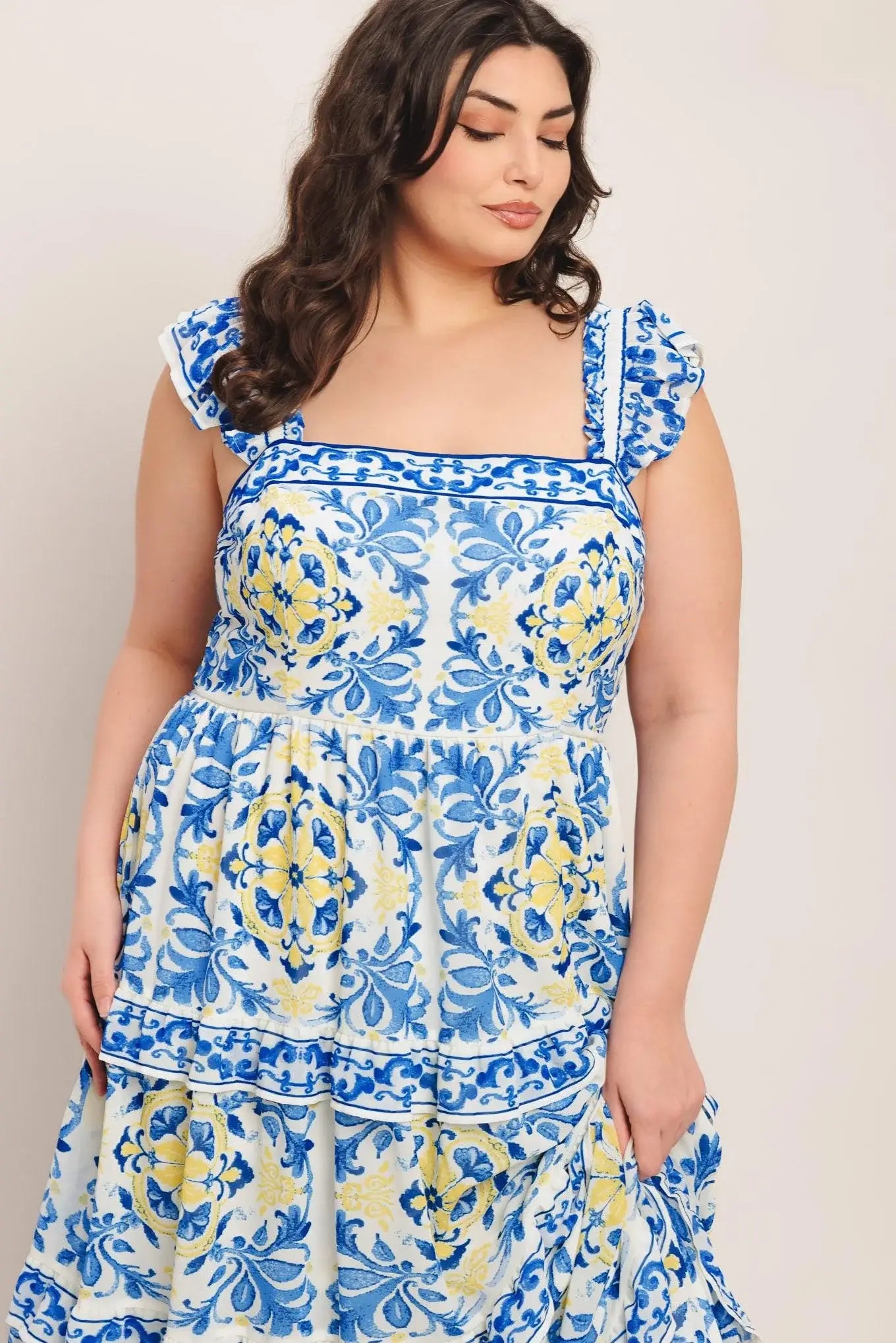SALTY AIR SWEETHEART WOVEN MAXI DRESS - Flying Tomato - Flyclothing LLC