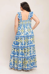 SALTY AIR SWEETHEART WOVEN MAXI DRESS - Flying Tomato - Flyclothing LLC
