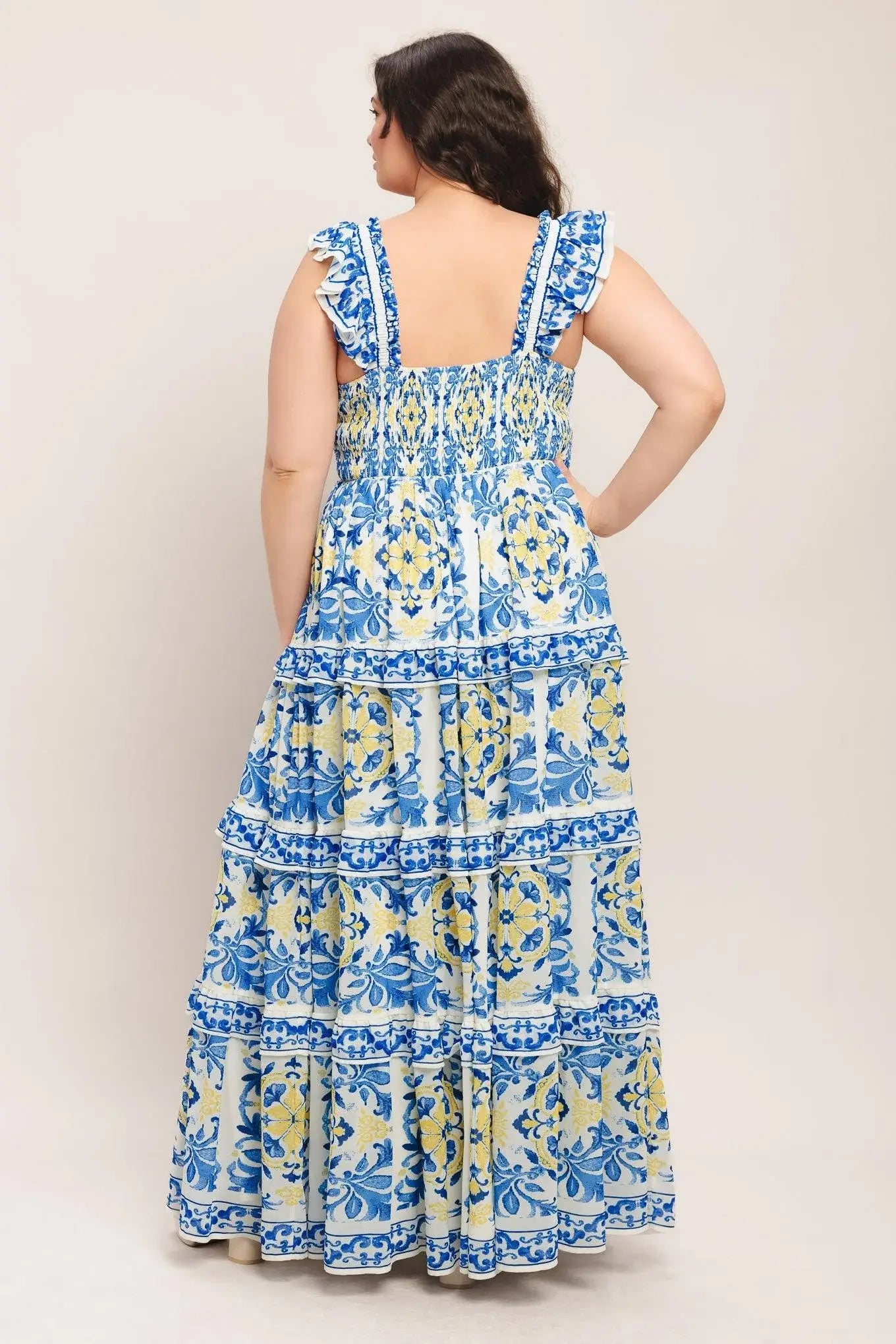 SALTY AIR SWEETHEART WOVEN MAXI DRESS - Flying Tomato - Flyclothing LLC