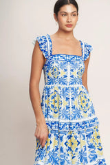 SALTY AIR SWEETHEART WOVEN MAXI DRESS - Flying Tomato - Flyclothing LLC