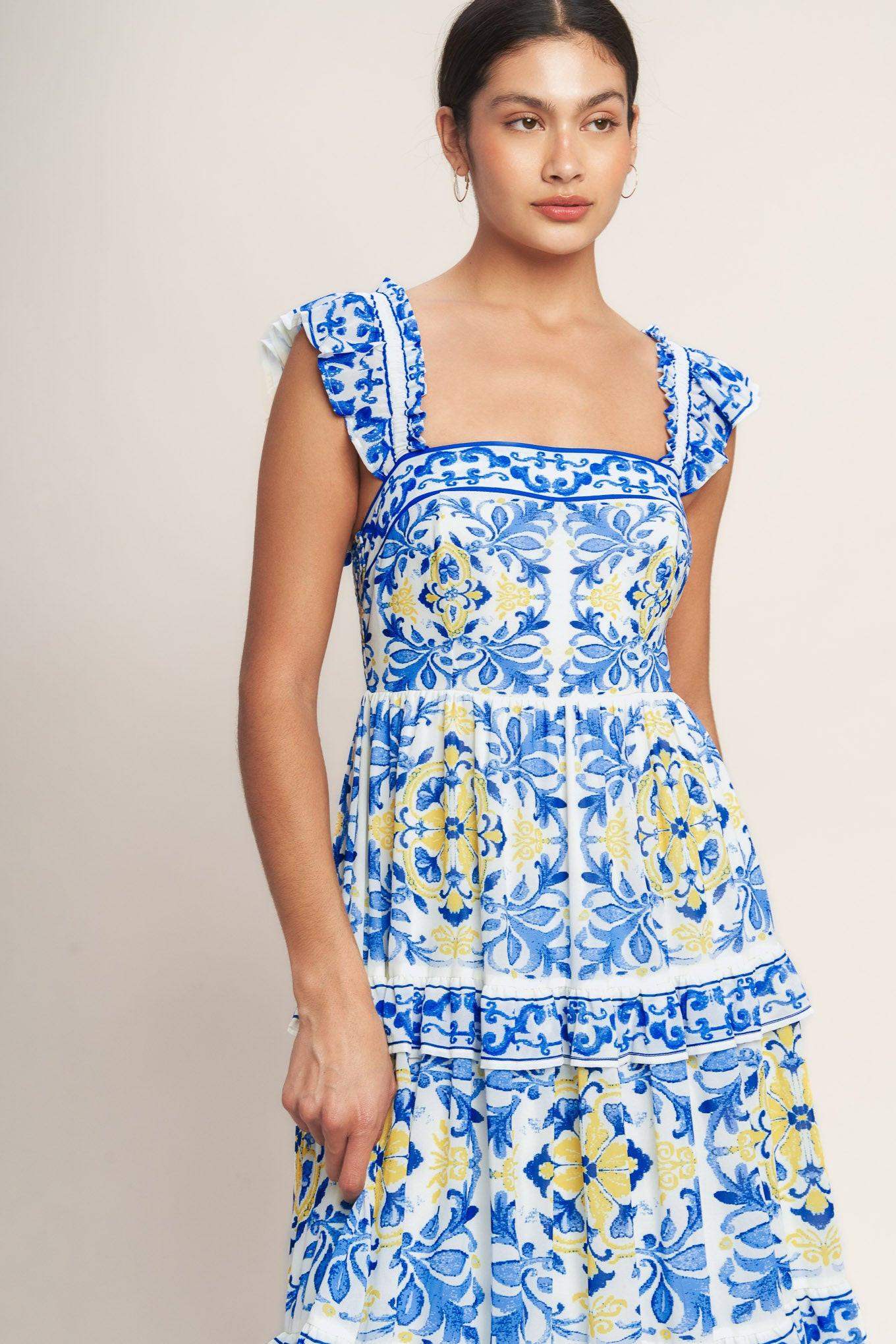 SALTY AIR SWEETHEART WOVEN MAXI DRESS - Flying Tomato - Flyclothing LLC