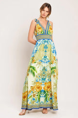 RESORT OPULENCE WOVEN MAXI DRESS - Flying Tomato - Flyclothing LLC