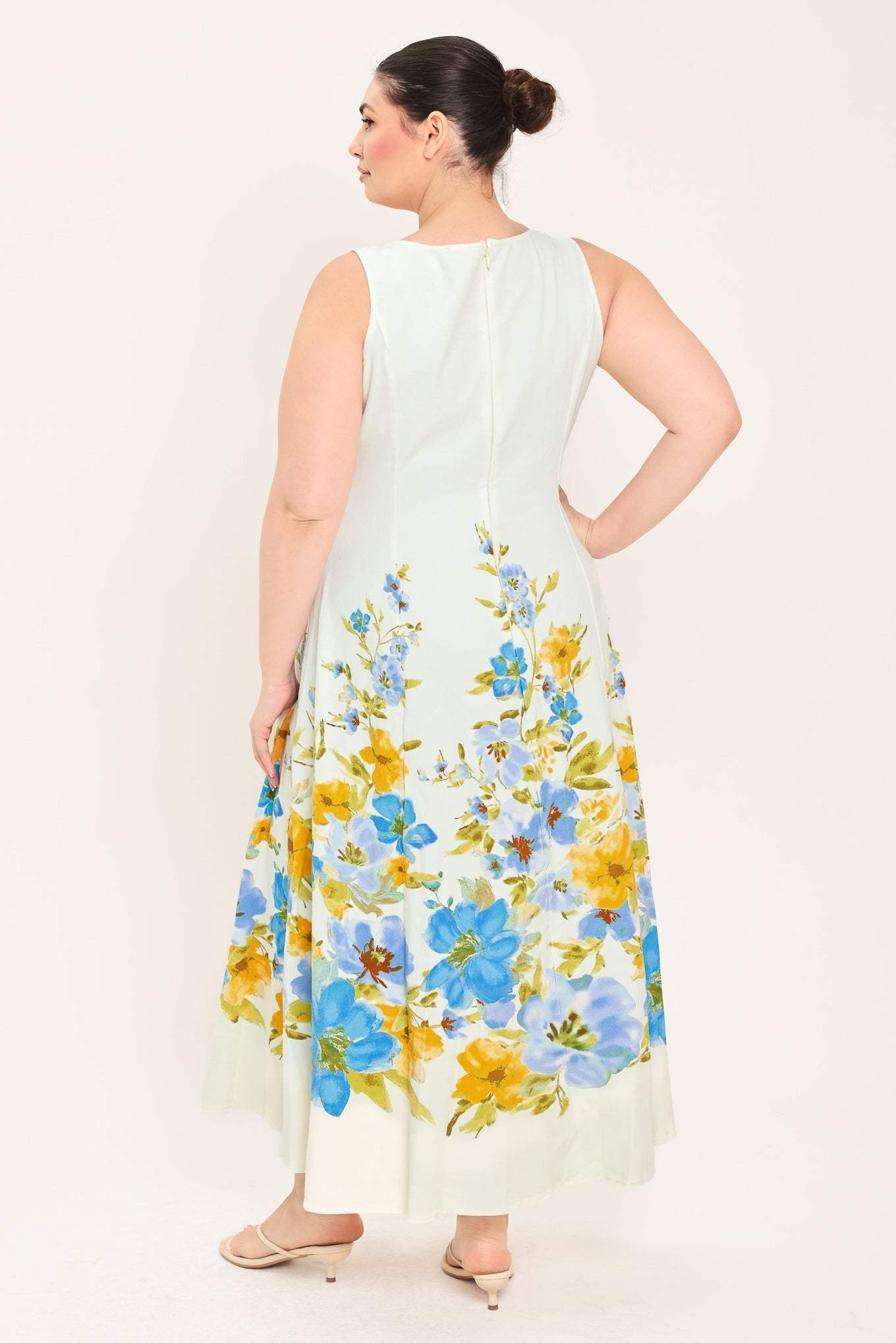DREAMING OF THE COAST WOVEN MIDI DRESS - Flying Tomato - Flyclothing LLC