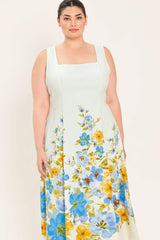 DREAMING OF THE COAST WOVEN MIDI DRESS - Flying Tomato - Flyclothing LLC