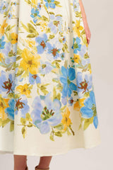 DREAMING OF THE COAST WOVEN MIDI DRESS - Flying Tomato - Flyclothing LLC