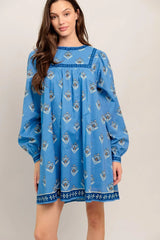 EFFORTLESSLY YOURS WOVEN MINI DRESS - Flying Tomato - Flyclothing LLC