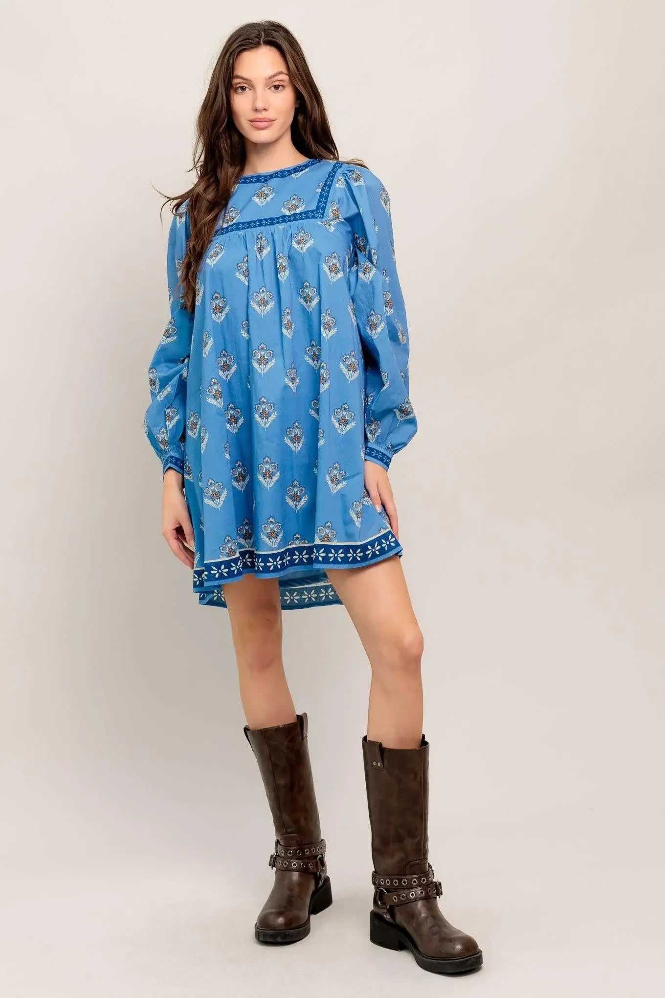 EFFORTLESSLY YOURS WOVEN MINI DRESS - Flying Tomato - Flyclothing LLC