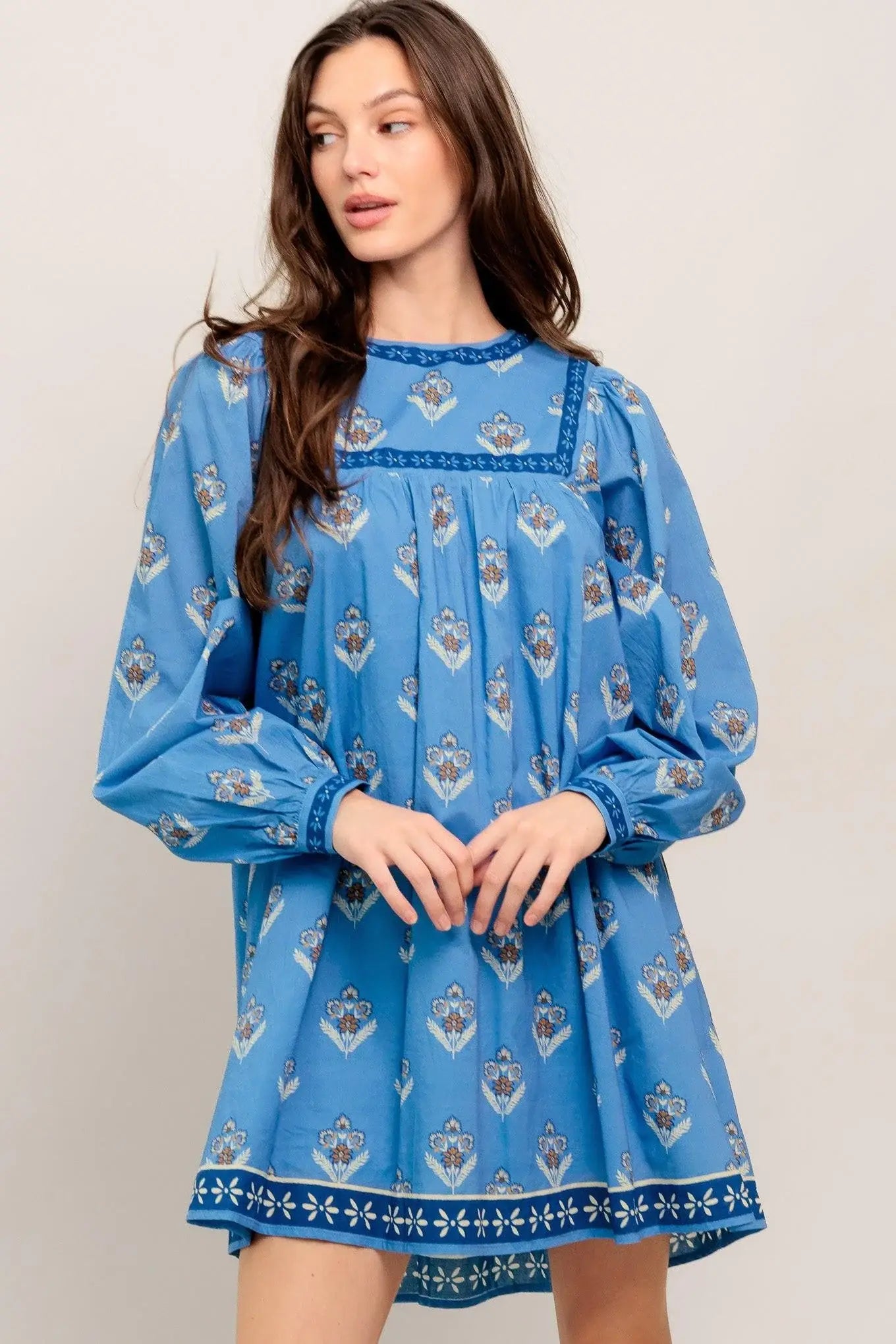 EFFORTLESSLY YOURS WOVEN MINI DRESS - Flying Tomato - Flyclothing LLC