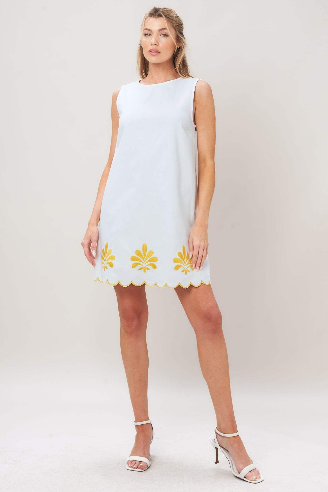 SWEET AS SUNSHINE WOVEN MINI DRESS - Flying Tomato - Flyclothing LLC