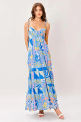 SEASIDE LOVE FLOW WOVEN MAXI DRESS - Flying Tomato - Flyclothing LLC