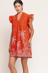 ISLAND STATE OF MIND WOVEN MINI DRESS - Flying Tomato - Flyclothing LLC