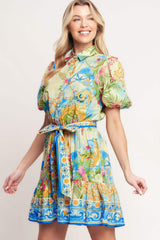 MEET ME IN PARADISE WOVEN MINI DRESS - Flying Tomato - Flyclothing LLC